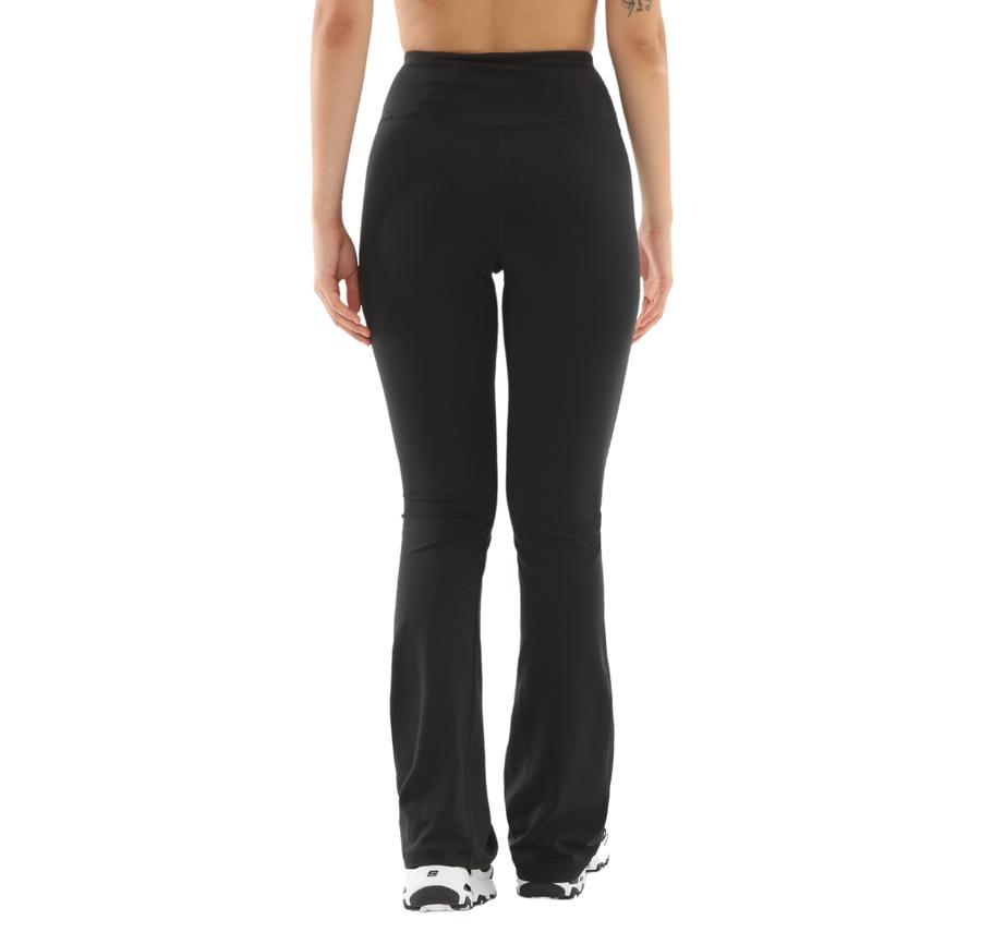 Skechers W Basic Flare Legging Kadın Tayt Siyah Skechers W Basic Flare Legging Kadın Tayt Siyah