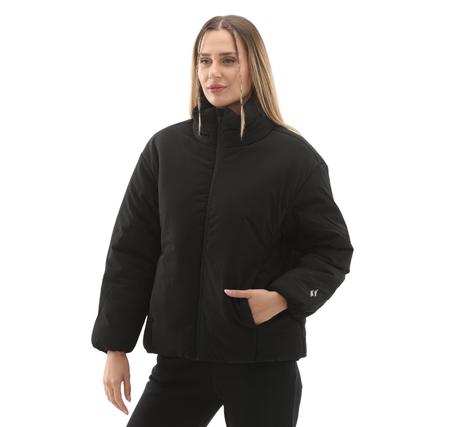 Skechers W Crop Puffer Jacket Kadın Skechers W Crop Puffer Jacket Kadın