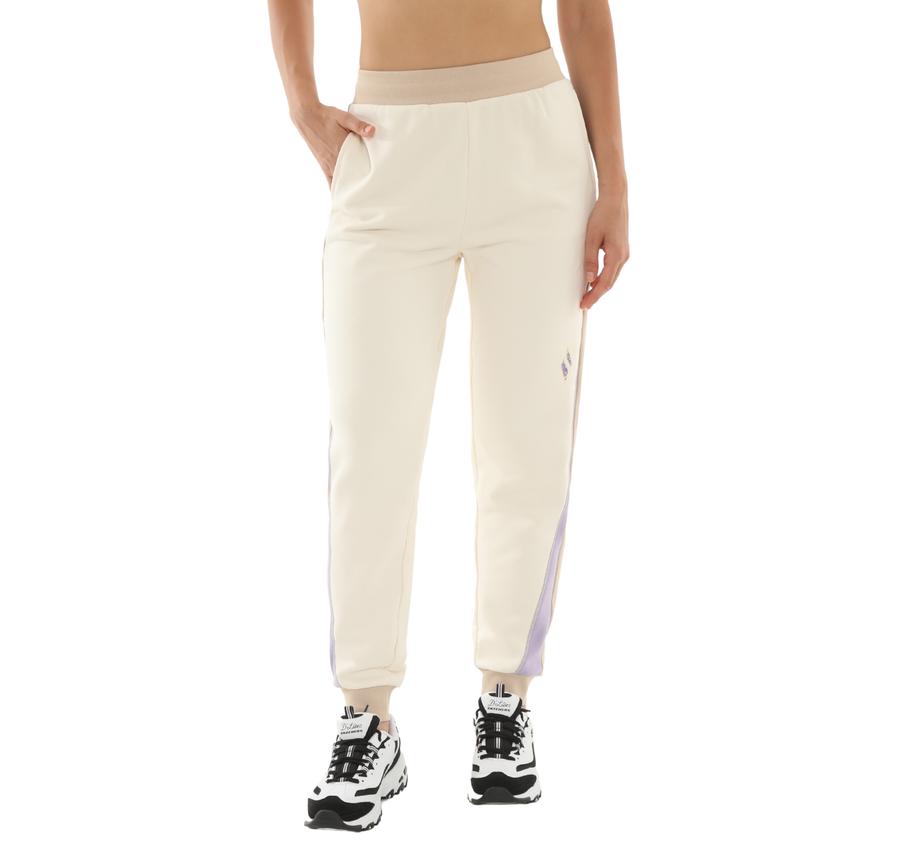 Skechers W Diagonal Lw Fleece Jogger Sweatpant Erkek Eşofman Altı Krem Skechers W Diagonal Lw Fleece Jogger Sweatpant Erkek Eşofman Altı Krem
