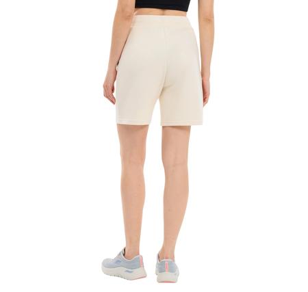 Skechers W Essential 5 Inch Sweat Short Sweat Short Kadın Bej Skechers W Essential 5 Inch Sweat Short Sweat Short Kadın Bej