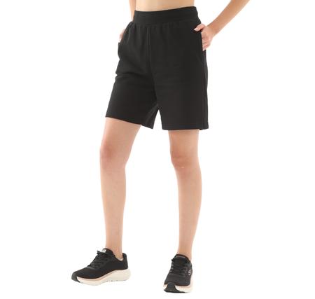Skechers W Essential 5 Inch Sweatshort Erkek Şort Ve Kapri Siyah