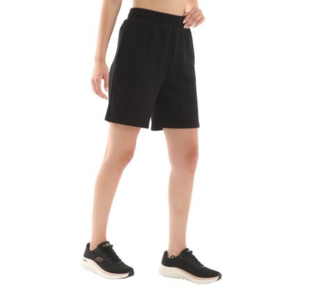 Skechers W Essential 5 Inch Sweatshort Erkek Şort Ve Kapri Siyah