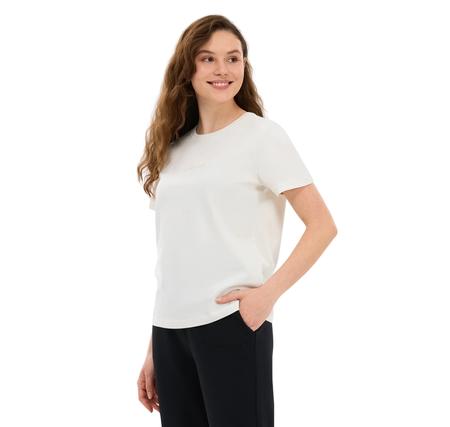 Skechers W Essential Crewneck T-Shirt Kadın T-Shirt