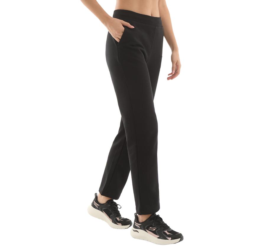 Skechers W Essential Regular Sweatpant Kadın Siyah Skechers W Essential Regular Sweatpant Kadın Siyah