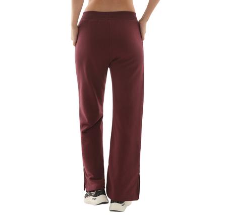 Skechers W Essential Wide Leg Regular Fit Sweatpant Kadın Bordo