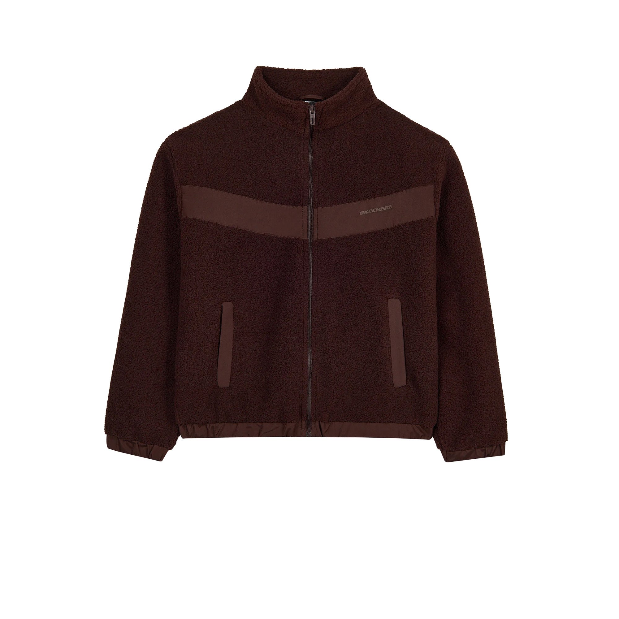 Женская куртка Skechers W Full Zip Asm Sherpa