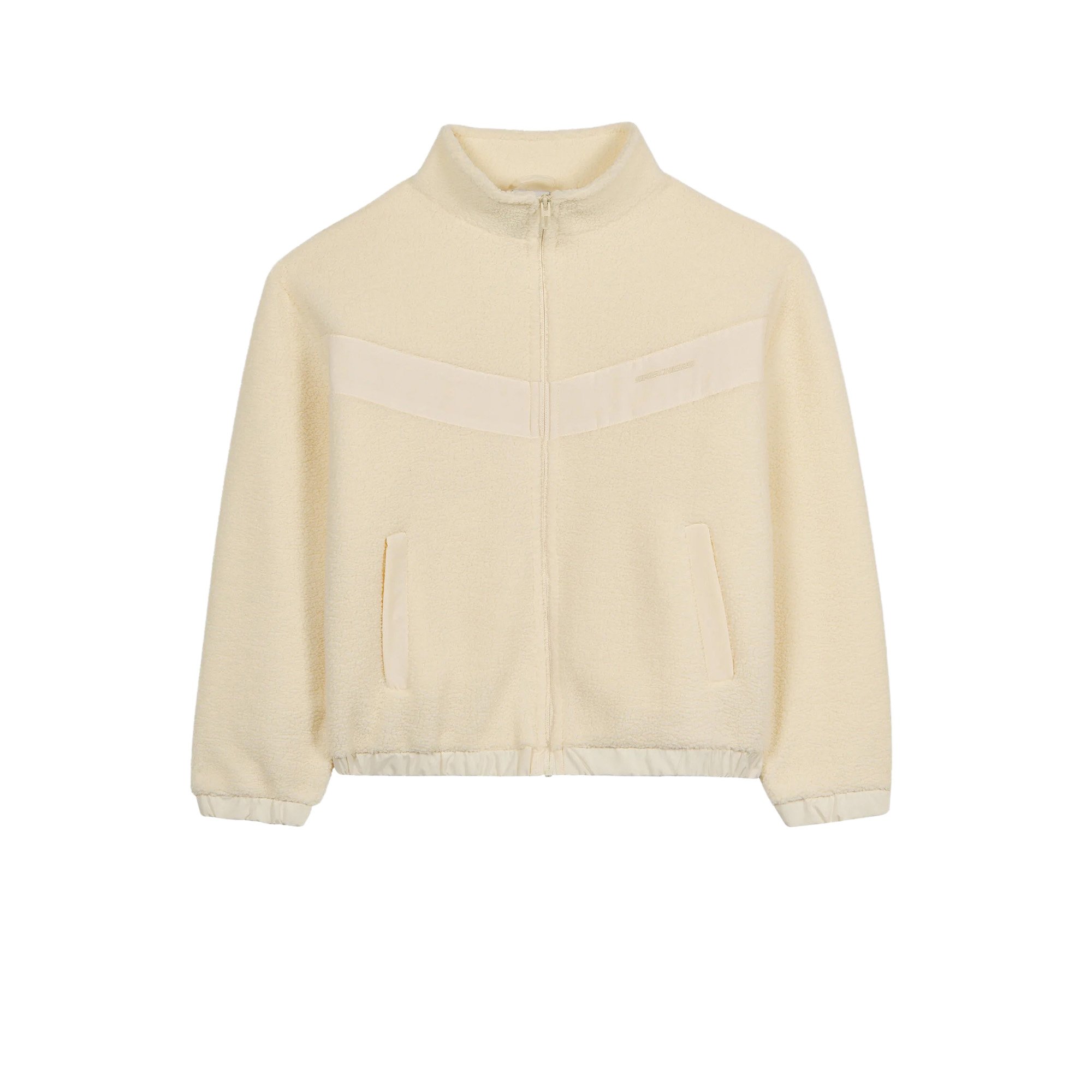 Женская куртка Skechers W Full Zip Asm Sherpa Krem