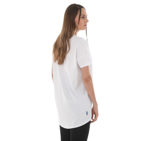 Skechers W Graphic Tee Crew Neck T-Shirt Kadın T-Shirt Beyaz 3