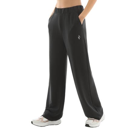 Skechers W Lounge Loose Wide Leg Sweatpant Kadın Siyah Skechers W Lounge Loose Wide Leg Sweatpant Kadın Siyah