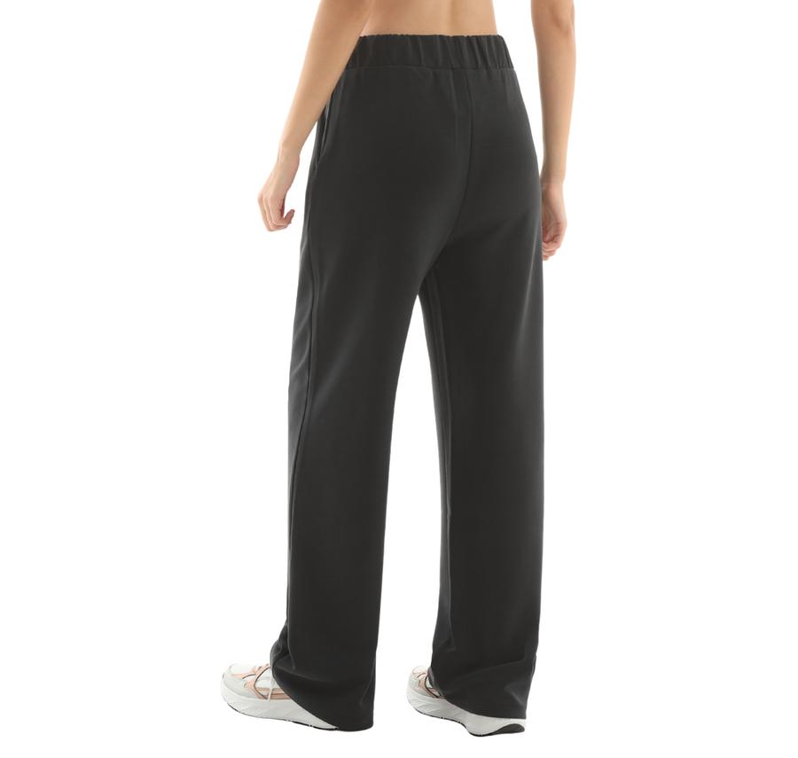 Skechers W Lounge Loose Wide Leg Sweatpant Kadın Siyah Skechers W Lounge Loose Wide Leg Sweatpant Kadın Siyah