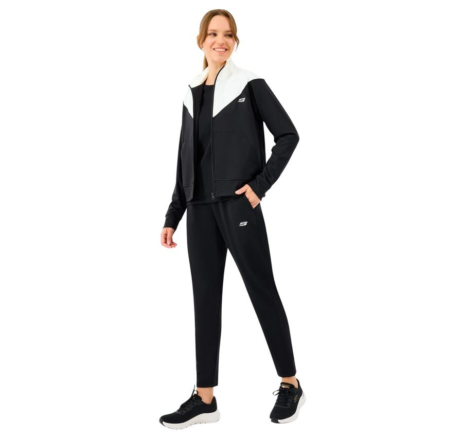 Skechers W Micro Collection Colorblock Suit Kadın Eşofman Takımı Skechers W Micro Collection Colorblock Suit Kadın Eşofman Takımı