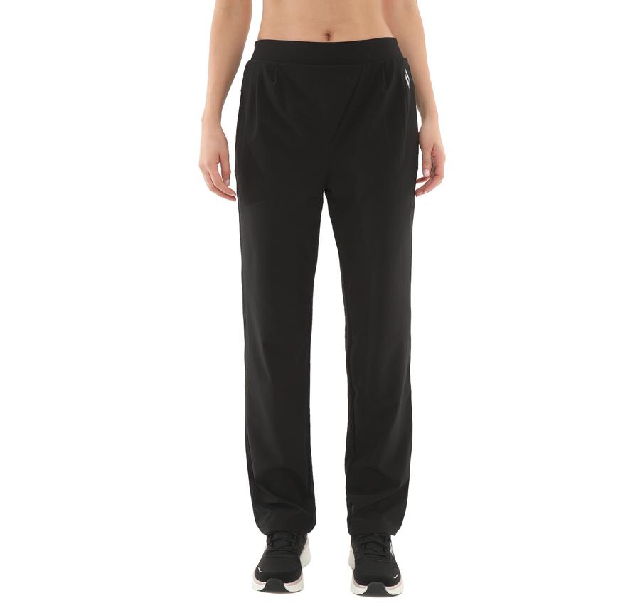 Skechers W Micro Wide Leg Pant Kadın Eşofman Altı Siyah Skechers W Micro Wide Leg Pant Kadın Eşofman Altı Siyah