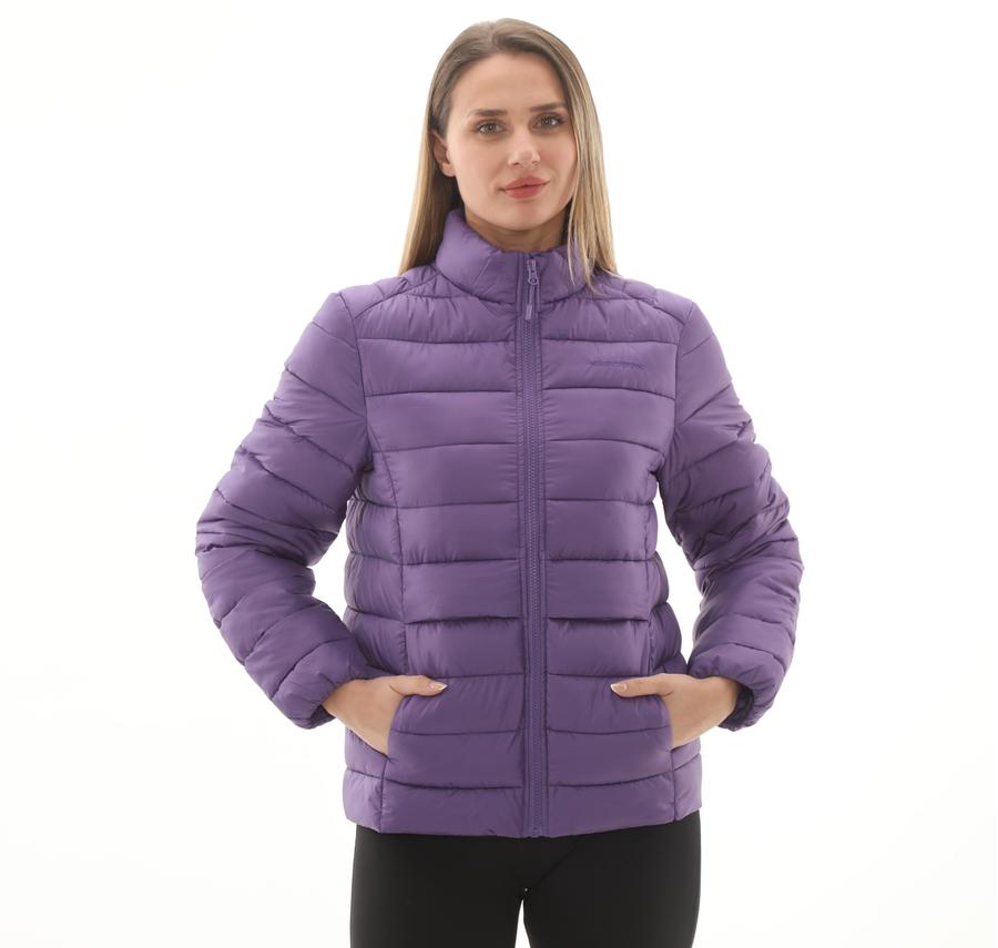 Skechers W Outerwear Pop Up Detailed Padded Jacket Kadın Ceket Mor Skechers W Outerwear Pop Up Detailed Padded Jacket Kadın Ceket Mor