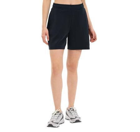 Skechers W Soft Touch Regular Sweatshort Kadın Şort Ve Kapri Siyah Skechers W Soft Touch Regular Sweatshort Kadın Şort Ve Kapri Siyah