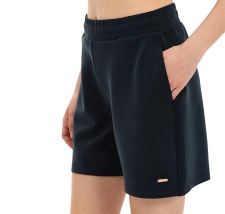 Skechers W Soft Touch Regular Sweatshort Kadın Şort Ve Kapri Siyah Skechers W Soft Touch Regular Sweatshort Kadın Şort Ve Kapri Siyah