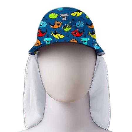 Slipstop Aquatic Sun Hat Çocuk Şapka Lacivert