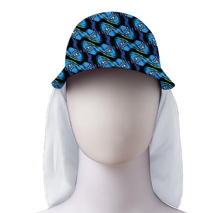 Slipstop Deepo Junior Sun Hat Çocuk Şapka Mavi