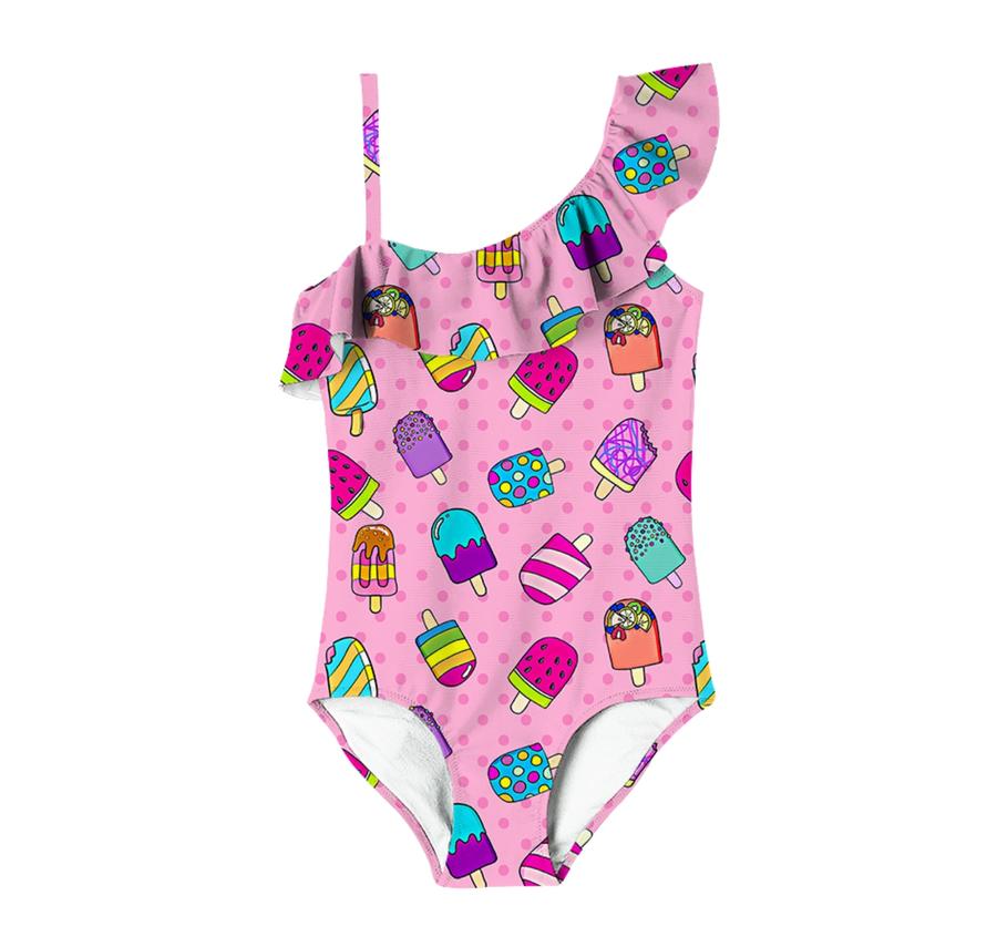 Slipstop Frutti Swimsuit Çocuk Mayo Pembe Slipstop Frutti Swimsuit Çocuk Mayo Pembe