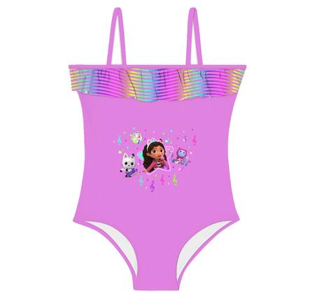 Slipstop Gaby Swimsuit Çocuk Mayo Pembe
