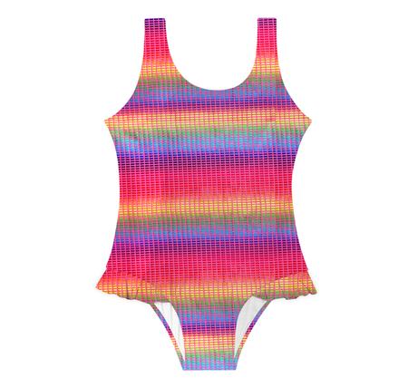 Slipstop Kendall Junior Swimsuit Çocuk Mayo Pembe