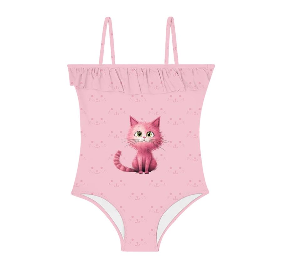 Slipstop Kiki Swimsuit Çocuk Mayo Pembe Slipstop Kiki Swimsuit Çocuk Mayo Pembe