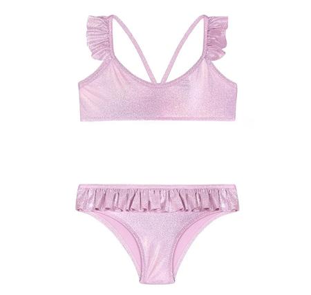 Slipstop Lolita Junior Bikini Çocuk Mayo Pembe