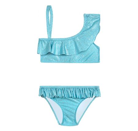 Slipstop Madonna Junior Bikini Çocuk Mayo Turkuaz