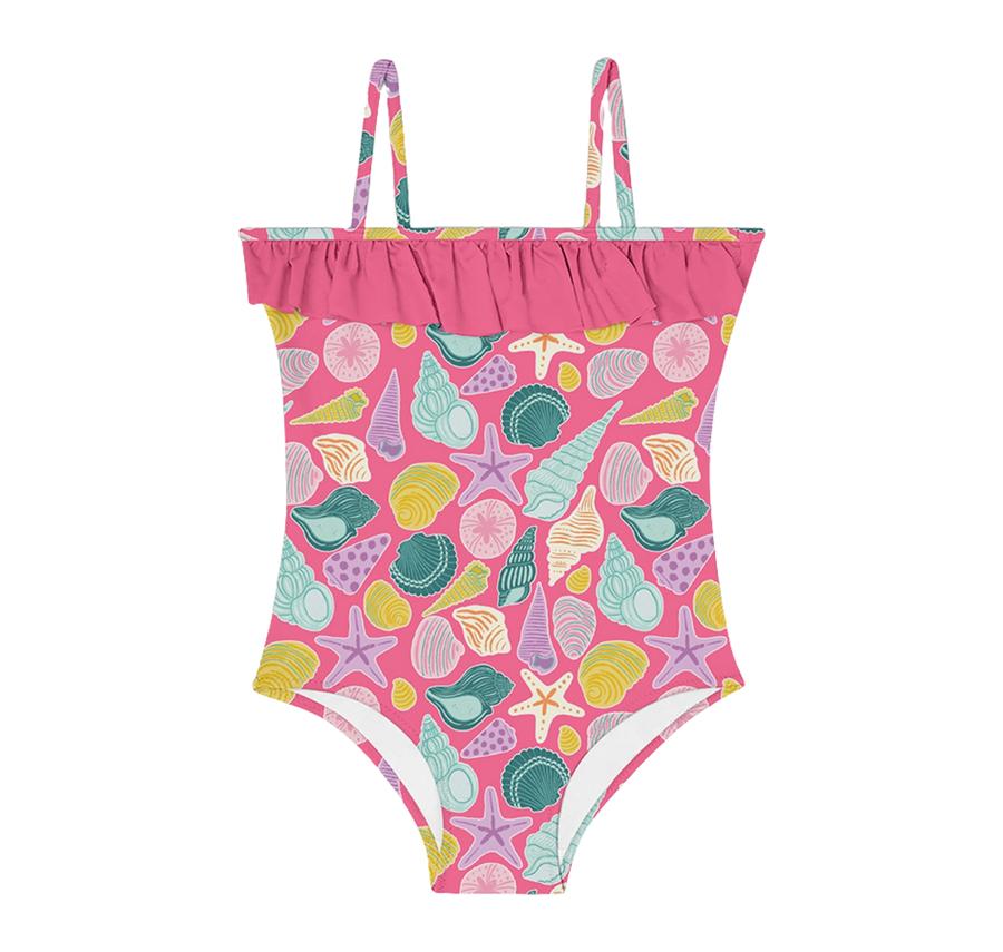 Slipstop Nell Swimsuit Çocuk Mayo Pembe Slipstop Nell Swimsuit Çocuk Mayo Pembe
