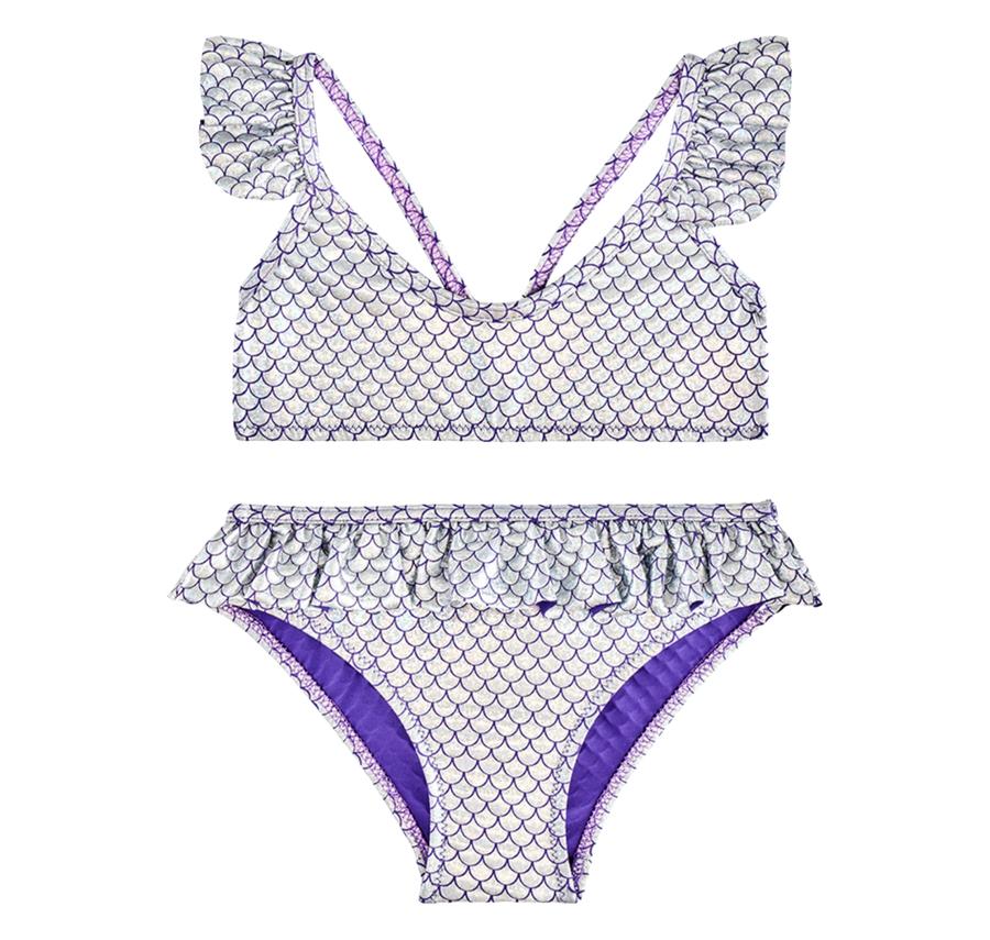 Slipstop Silver Flakes Junior Bikini Çocuk Mayo Gri Slipstop Silver Flakes Junior Bikini Çocuk Mayo Gri