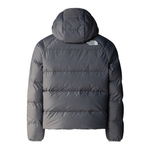 The North Face B Reversıble North Down Hooded Jacket Çocuk Mont Gri