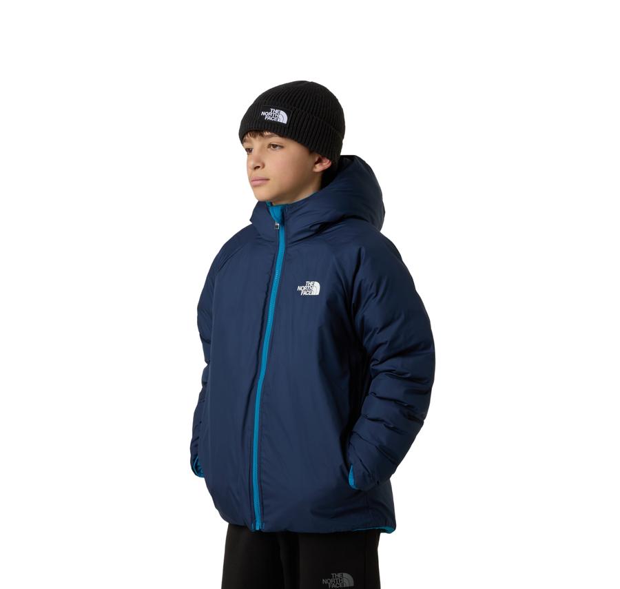 The North Face B Reversıble Perrıto Hooded Jacket Çocuk Mont Mavi The North Face B Reversıble Perrıto Hooded Jacket Çocuk Mont Mavi