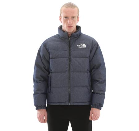 The North Face M 92 Reversıble Nuptse Jacket Erkek Mont İndigo