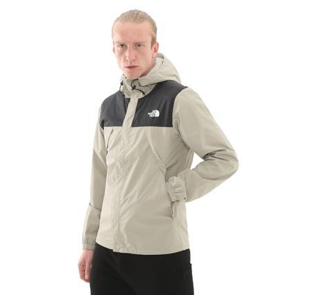 The North Face M Antora Jacket Erkek Yağmurluk-Rüzgarlık Gri