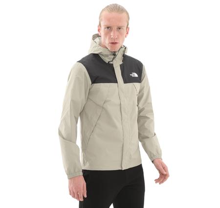 The North Face M Antora Jacket Erkek Yağmurluk-Rüzgarlık Gri