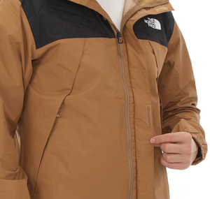 The North Face M Antora Jacket Erkek Yağmurluk-Rüzgarlık Kahve