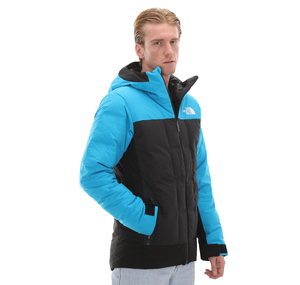 The North Face M Bellıon Down Jacket Erkek Mont Açık Mavi
