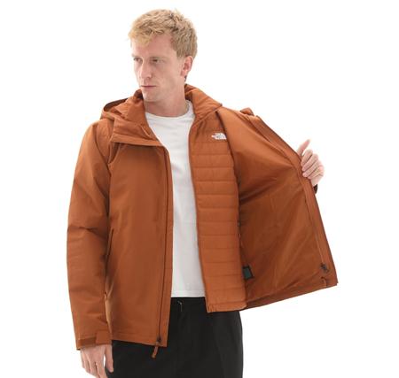 The North Face M Carto Mono Trıclımate Hooded Jacket Erkek Mont Kahve