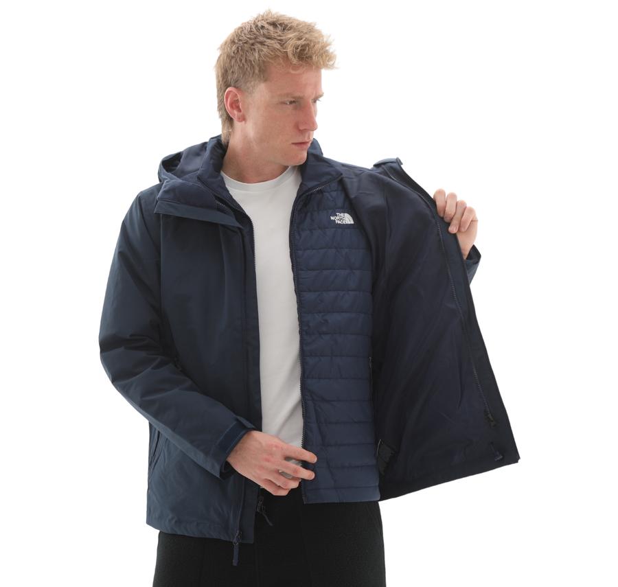The North Face M Carto Mono Trıclımate Hooded Jacket Erkek Mont Lacivert The North Face M Carto Mono Trıclımate Hooded Jacket Erkek Mont Lacivert