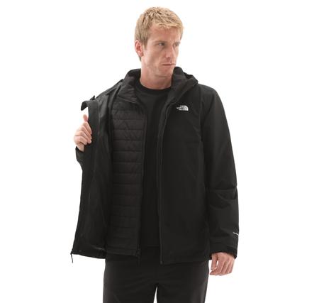 The North Face M Carto Mono Trıclımate Hooded Jacket Erkek Mont Siyah The North Face M Carto Mono Trıclımate Hooded Jacket Erkek Mont Siyah