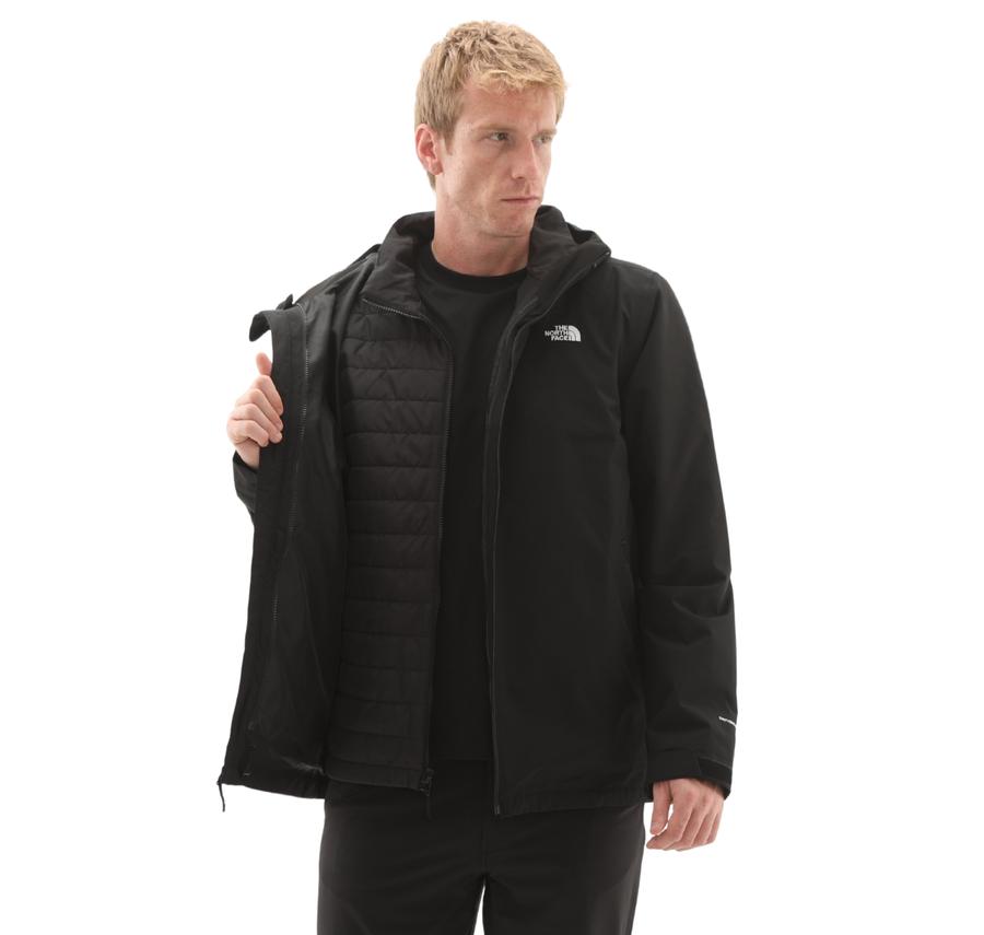 The North Face M Carto Mono Trıclımate Hooded Jacket Erkek Mont Siyah The North Face M Carto Mono Trıclımate Hooded Jacket Erkek Mont Siyah