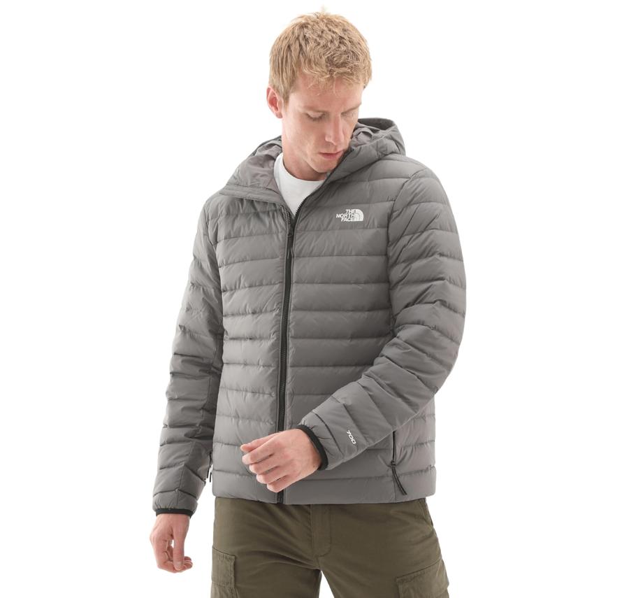 The North Face M Classıc Down Hooded Jacket Erkek Mont Gri The North Face M Classıc Down Hooded Jacket Erkek Mont Gri