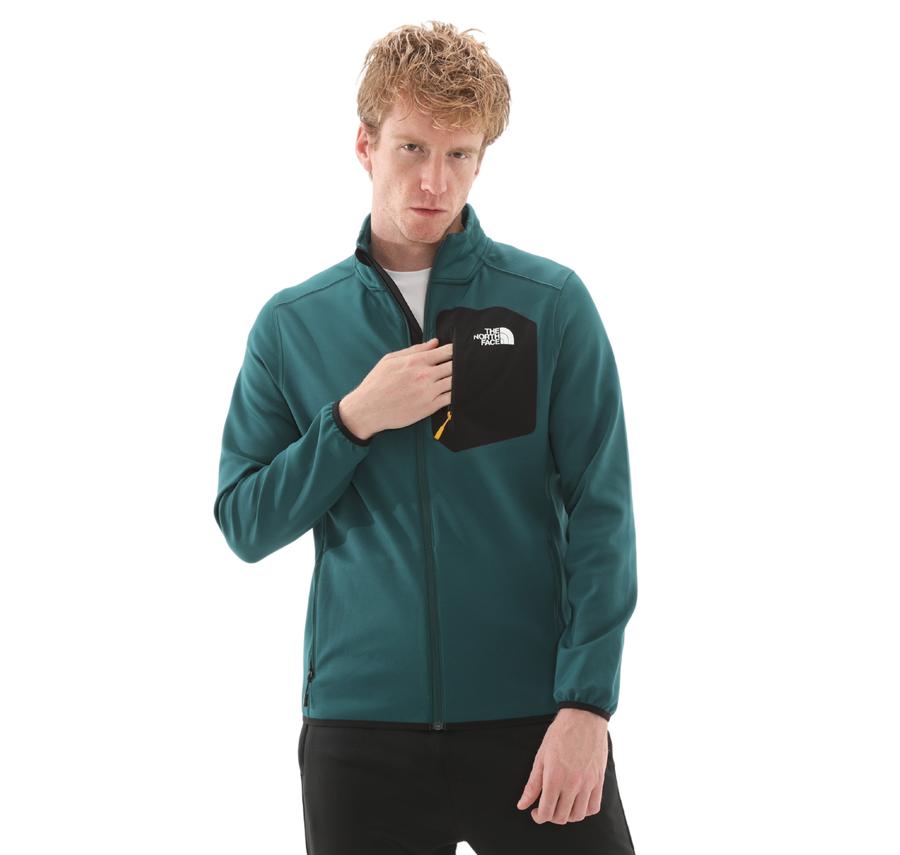 The North Face M Crest Fz Erkek Yağmurluk-Rüzgarlık Yeşil The North Face M Crest Fz Erkek Yağmurluk-Rüzgarlık Yeşil