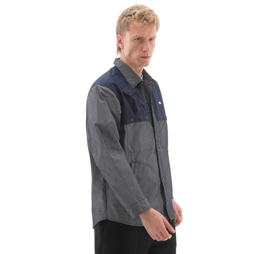 The North Face M Denım Ls Shırt - Ap Erkek Gömlek Gri The North Face M Denım Ls Shırt - Ap Erkek Gömlek Gri