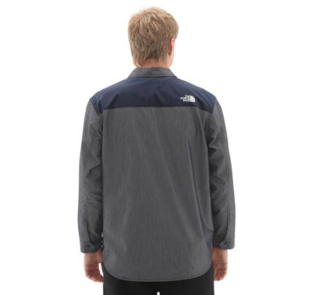 The North Face M Denım Ls Shırt - Ap Erkek Gömlek Gri The North Face M Denım Ls Shırt - Ap Erkek Gömlek Gri