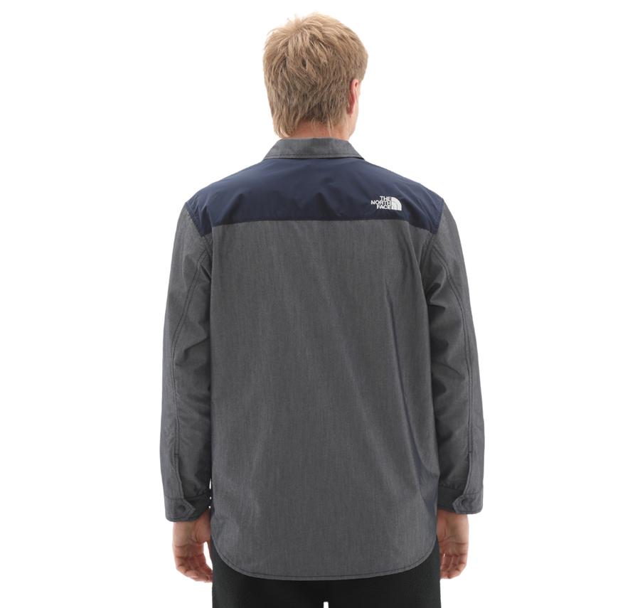 The North Face M Denım Ls Shırt - Ap Erkek Gömlek Gri The North Face M Denım Ls Shırt - Ap Erkek Gömlek Gri