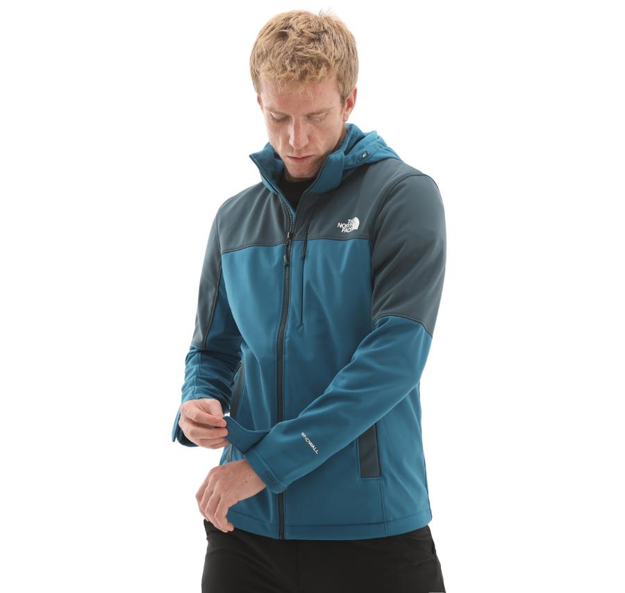 The North Face M Dıablo Softshell Detachable Hood Erkek Ceket Mavi The North Face M Dıablo Softshell Detachable Hood Erkek Ceket Mavi