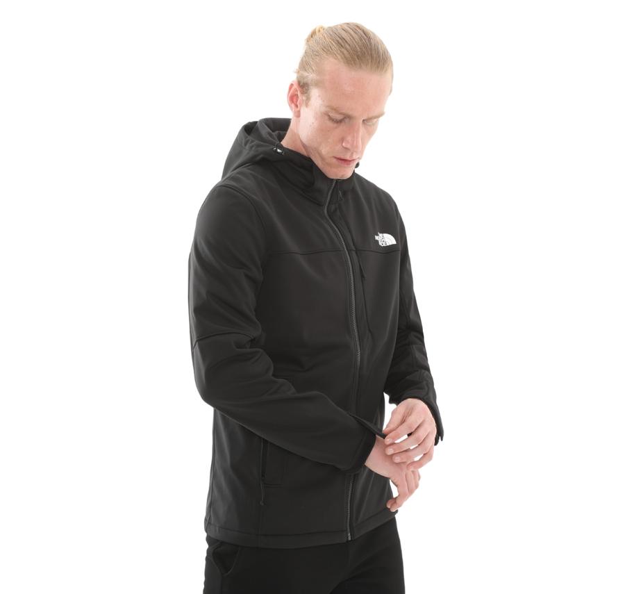 The North Face M Dıablo Softshell Detachable Hood Erkek Ceket Siyah The North Face M Dıablo Softshell Detachable Hood Erkek Ceket Siyah