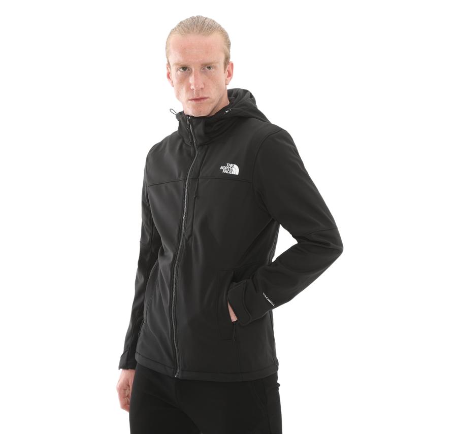 The North Face M Dıablo Softshell Detachable Hood Erkek Ceket Siyah The North Face M Dıablo Softshell Detachable Hood Erkek Ceket Siyah