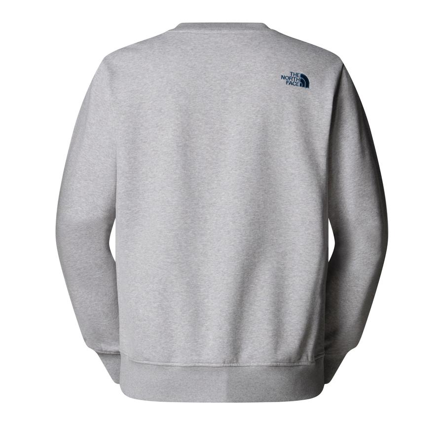 The North Face M Drew Peak Regular Crew Erkek Sweatshirt Gri The North Face M Drew Peak Regular Crew Erkek Sweatshirt Gri