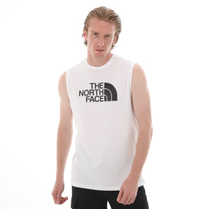 The North Face M Easy Tank Erkek T-Shirt Beyaz 0